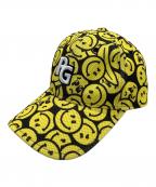 PEARLY GATESパーリーゲイツ）の古着「ゴルフキャプ」｜イエロー