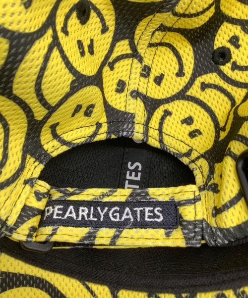 PEARLY GATES（パーリーゲイツ）PEARLY GATES (パーリーゲイツ) ゴルフキャプ イエロー 未使用品の古着・服飾アイテム