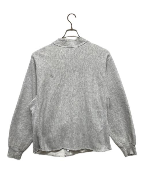 Champion（チャンピオン）Champion (チャンピオン) スナップカーディガン グレー サイズ:Lの古着・服飾アイテム