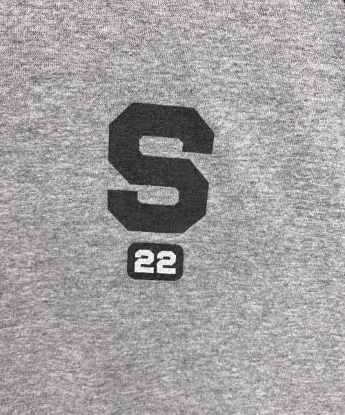 stussy（ステューシー）stussy (ステューシー) ラグランカットソー グレー サイズ:XLの古着・服飾アイテム