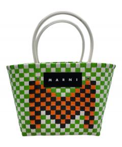 中古・古着通販】MARNI (マルニ) ピクニックバッグ グリーン｜ブランド