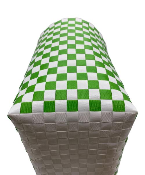 MARNI（マルニ）MARNI (マルニ) MARNI（マルニ）トートバッグ グリーン×ホワイトの古着・服飾アイテム