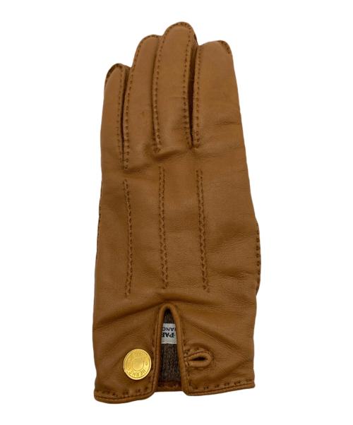 HERMES（エルメス）HERMES (エルメス) 手袋 ブラウンの古着・服飾アイテム