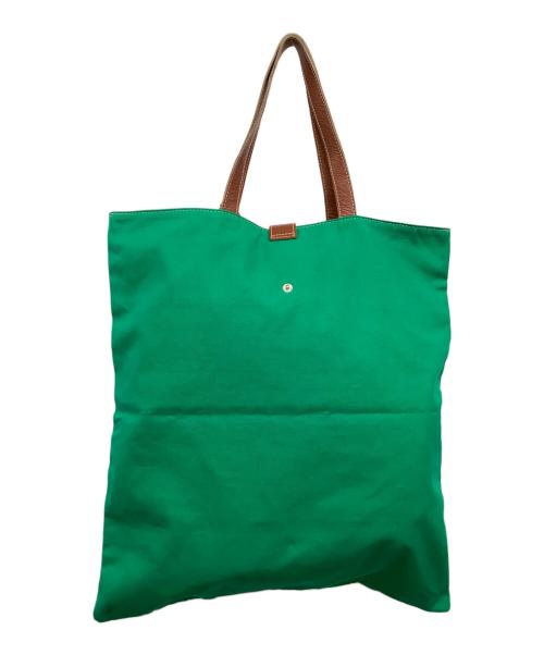 Vivienne Westwood（ヴィヴィアンウエストウッド）Vivienne Westwood (ヴィヴィアンウエストウッド) トートバッグ グリーンの古着・服飾アイテム