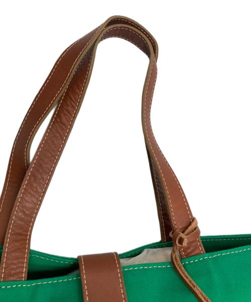 Vivienne Westwood（ヴィヴィアンウエストウッド）Vivienne Westwood (ヴィヴィアンウエストウッド) トートバッグ グリーンの古着・服飾アイテム