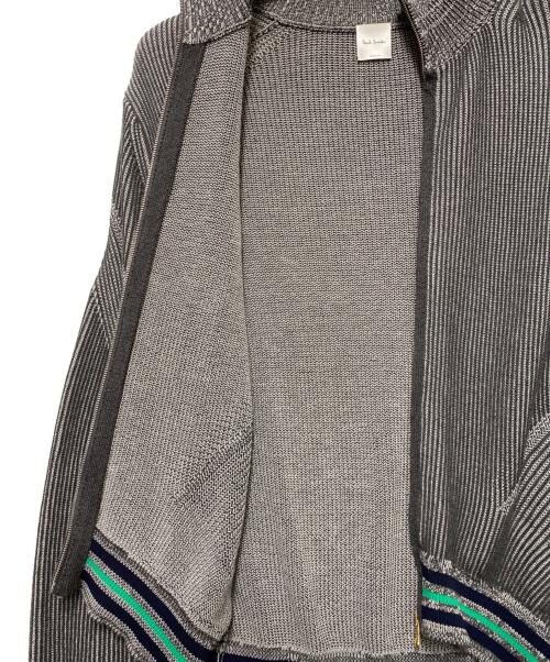 PAUL SMITH（ポールスミス）PAUL SMITH (ポールスミス) 厚手ニット グレー サイズ:Mの古着・服飾アイテム