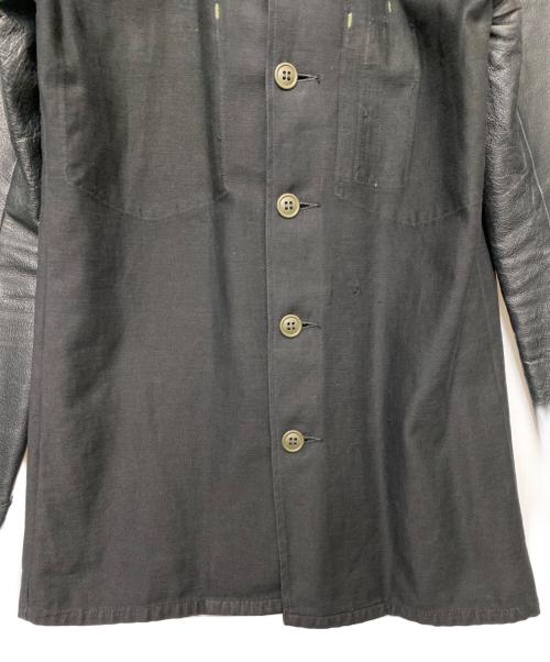 その他ブランド（ソノタブランド）その他ブランド (ソノタブランド) レザードッキングジャケット ブラック サイズ:１の古着・服飾アイテム