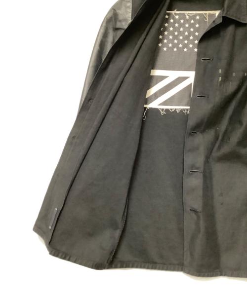 その他ブランド（ソノタブランド）その他ブランド (ソノタブランド) レザードッキングジャケット ブラック サイズ:１の古着・服飾アイテム