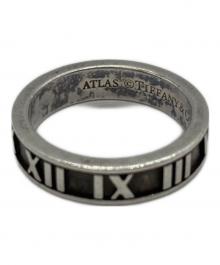 TIFFANY & Co.（ティファニー）の古着「アトラスリング」｜ブラック×シルバー