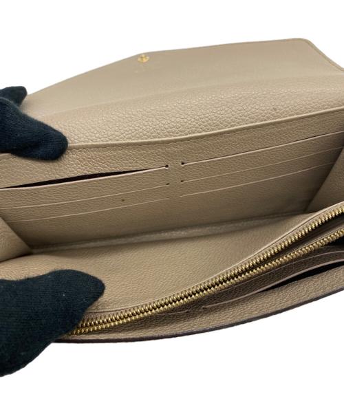 LOUIS VUITTON（ルイ ヴィトン）LOUIS VUITTON (ルイ ヴィトン) 長財布 ベージュの古着・服飾アイテム
