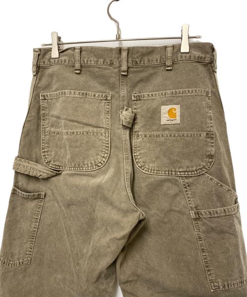 CarHartt（カーハート）CarHartt (カーハート) ペイントデニムパンツ ベージュ サイズ:W81の古着・服飾アイテム
