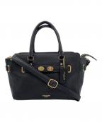 COACHコーチ）の古着「COACH（コーチ）ショルダーバッグ」｜ブラック