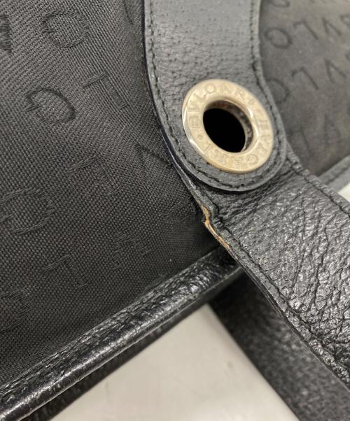 BVLGARI（ブルガリ）BVLGARI (ブルガリ) ハンドバッグ ブラックの古着・服飾アイテム