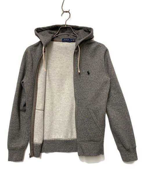 POLO RALPH LAUREN（ポロ・ラルフローレン）POLO RALPH LAUREN (ポロ・ラルフローレン) ジップパーカー グレー サイズ:XSの古着・服飾アイテム