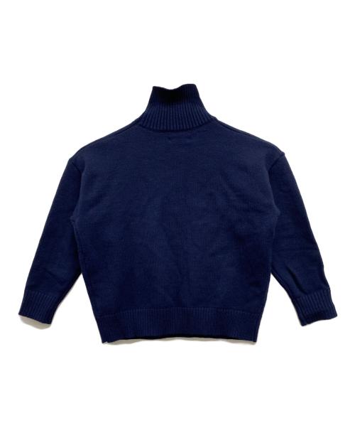 ami（アミ）ami (アミ) 厚手ニット ネイビー サイズ:サイズ表記無の古着・服飾アイテム