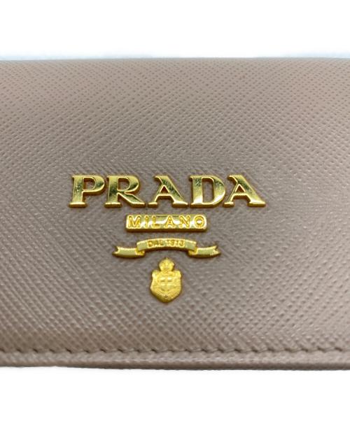 PRADA（プラダ）PRADA (プラダ) カードケース ピンクの古着・服飾アイテム