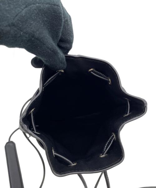 JIL SANDER+（ジルサンダープラス）JIL SANDER+ (ジルサンダープラス) 巾着ショルダーバッグ ブラウンの古着・服飾アイテム