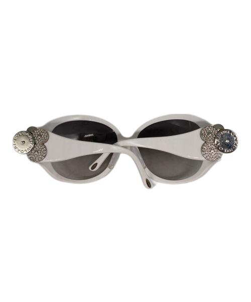 BVLGARI（ブルガリ）BVLGARI (ブルガリ) サングラス ホワイトの古着・服飾アイテム