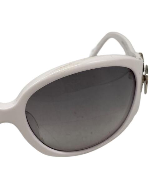 BVLGARI（ブルガリ）BVLGARI (ブルガリ) サングラス ホワイトの古着・服飾アイテム