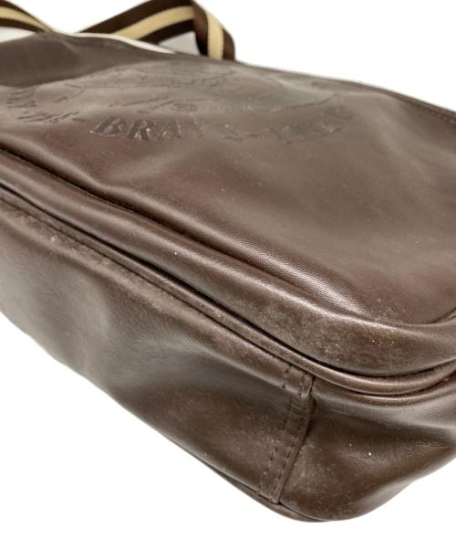 DIESEL（ディーゼル）DIESEL (ディーゼル) ショルダーバッグ ブラウンの古着・服飾アイテム
