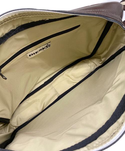 DIESEL（ディーゼル）DIESEL (ディーゼル) ショルダーバッグ ブラウンの古着・服飾アイテム