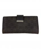 GUCCIグッチ）の古着「長財布」｜ブラウン