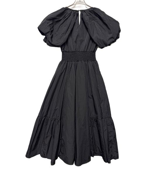 rienda（リエンダ）rienda (リエンダ) 半袖ワンピース ブラック サイズ:FREEの古着・服飾アイテム