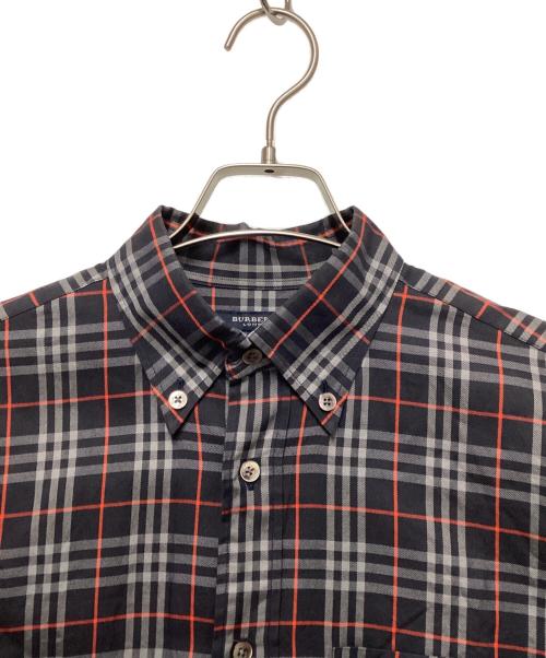 BURBERRY LONDON（バーバリーロンドン）BURBERRY LONDON (バーバリーロンドン) ボタンダウンシャツ グレー サイズ:Mの古着・服飾アイテム