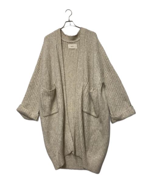 TODAYFUL（トゥデイフル）TODAYFUL (トゥデイフル) ニットコート アイボリー サイズ:36の古着・服飾アイテム