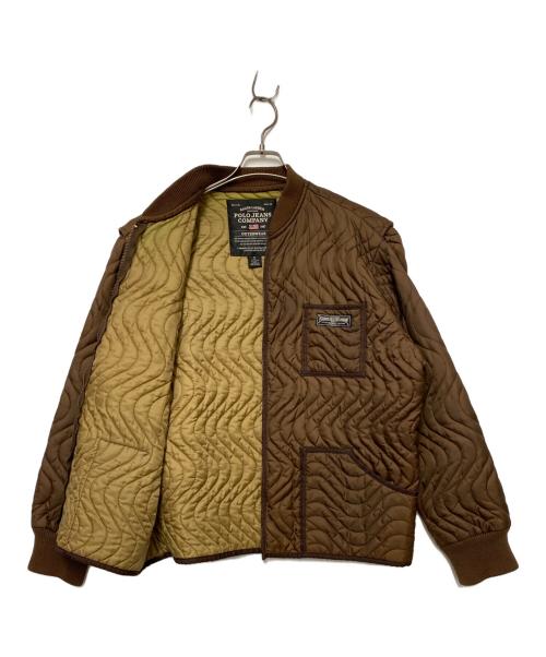 RALPH LAUREN（ラルフローレン）RALPH LAUREN (ラルフローレン) キルティングジャケット ブラウン サイズ:Mの古着・服飾アイテム