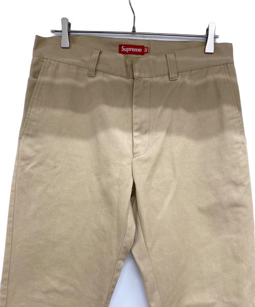 SUPREME（シュプリーム）Supreme (シュプリーム) チノパン ベージュ サイズ:32の古着・服飾アイテム