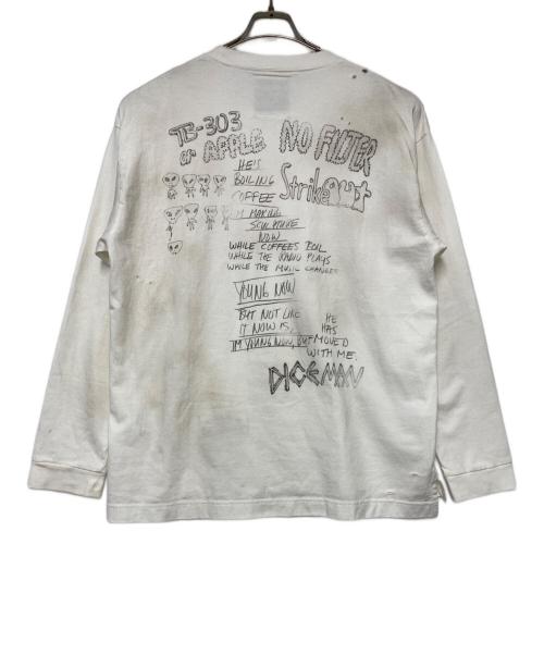 Maison MIHARA YASUHIRO（メゾン ミハラ ヤスヒロ）Maison MIHARA YASUHIRO (メゾン ミハラ ヤスヒロ) Maison MIHARA YASUHIRO　長袖カットソー ホワイト サイズ:46の古着・服飾アイテム