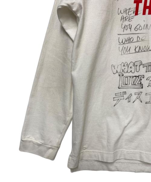 Maison MIHARA YASUHIRO（メゾン ミハラ ヤスヒロ）Maison MIHARA YASUHIRO (メゾン ミハラ ヤスヒロ) Maison MIHARA YASUHIRO　長袖カットソー ホワイト サイズ:46の古着・服飾アイテム