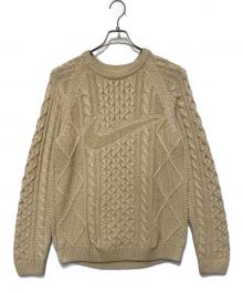 NIKE（ナイキ）の古着「厚手ニット」｜ベージュ