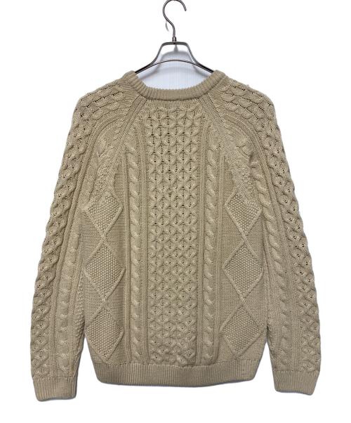 NIKE（ナイキ）NIKE (ナイキ) 厚手ニット ベージュ サイズ:Mの古着・服飾アイテム