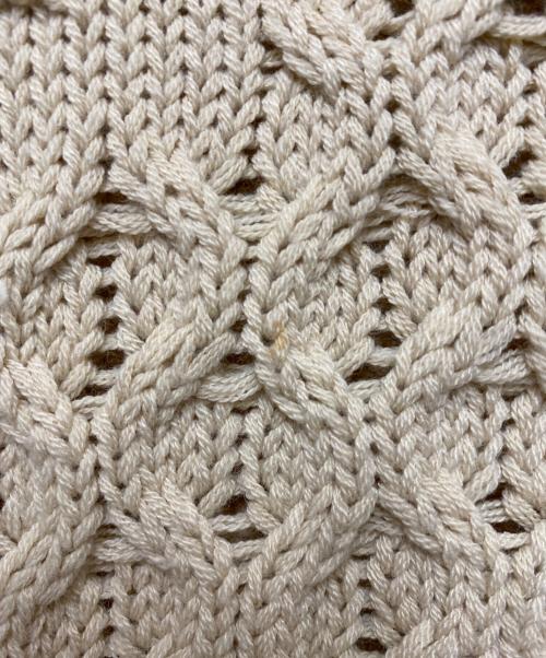 NIKE（ナイキ）NIKE (ナイキ) 厚手ニット ベージュ サイズ:Mの古着・服飾アイテム