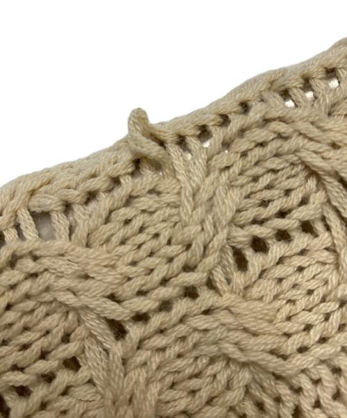 NIKE（ナイキ）NIKE (ナイキ) 厚手ニット ベージュ サイズ:Mの古着・服飾アイテム