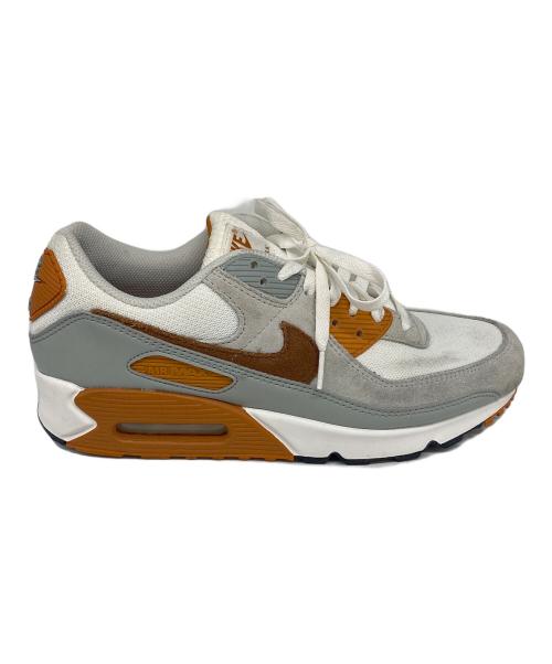 NIKE（ナイキ）NIKE (ナイキ) スニーカー ホワイト×ブラウン サイズ:28cmの古着・服飾アイテム