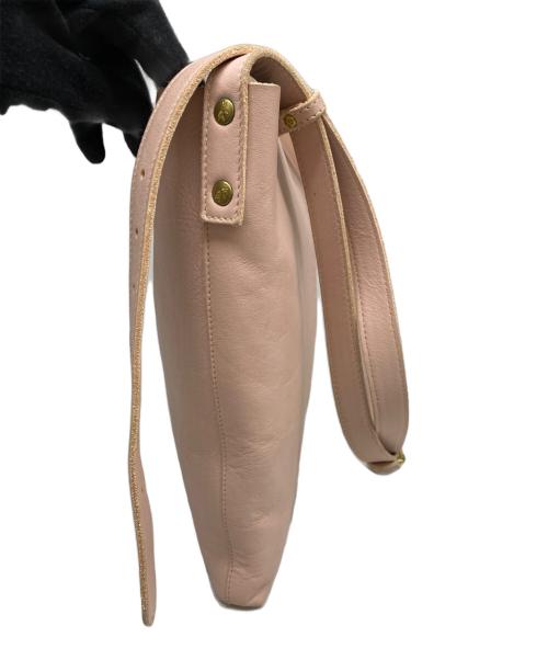 IL BISONTE（イル ビゾンテ）IL BISONTE (イル ビゾンテ) ショルダーバッグ ピンクの古着・服飾アイテム