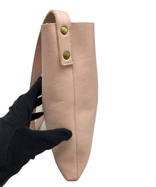 IL BISONTE（イル ビゾンテ）IL BISONTE (イル ビゾンテ) ショルダーバッグ ピンクの古着・服飾アイテム