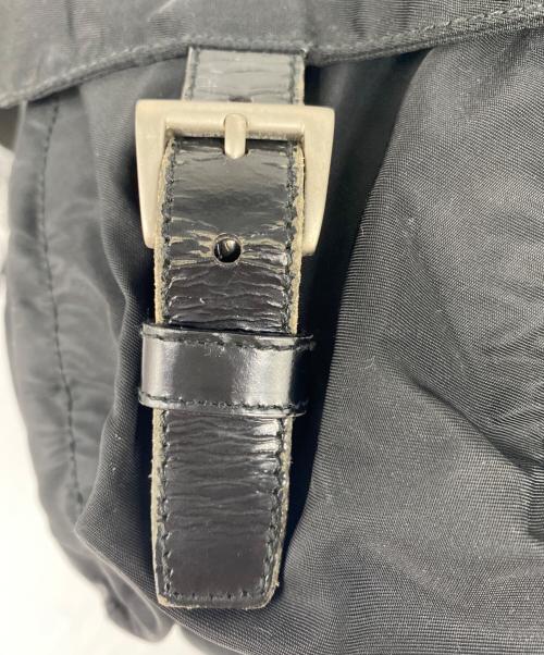 PRADA（プラダ）PRADA (プラダ) メッセンジャーバッグ ブラックの古着・服飾アイテム