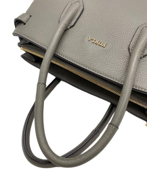 FURLA（フルラ）FURLA (フルラ) ハンドバッグ グレーの古着・服飾アイテム