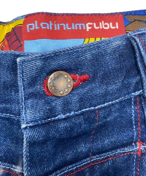PLATINUM FUBU（プラチナムフブ）PLATINUM FUBU (プラチナムフブ) デニムパンツ インディゴ サイズ:32の古着・服飾アイテム
