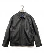 GAPギャップ）の古着「レザージャケット」｜ブラック