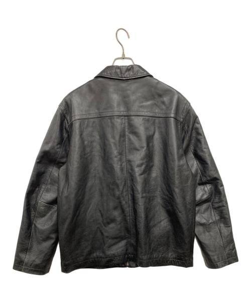 GAP（ギャップ）GAP (ギャップ) レザージャケット ブラック サイズ:Mの古着・服飾アイテム