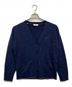 LACOSTEラコステ）の古着「薄手カーディガン」｜ネイビー