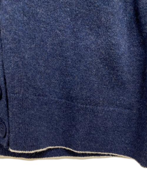 LACOSTE（ラコステ）LACOSTE (ラコステ) 薄手カーディガン ネイビー サイズ:M 未使用品の古着・服飾アイテム