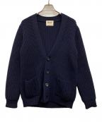 RHC Ron Hermanアールエイチシー ロンハーマン）の古着「ウールニットカーディガン」｜ネイビー