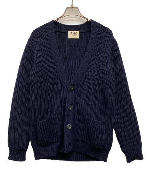 RHC Ron Herman（アールエイチシー ロンハーマン）RHC Ron Herman (アールエイチシー ロンハーマン) ウールニットカーディガン ネイビー サイズ:Mの古着・服飾アイテム