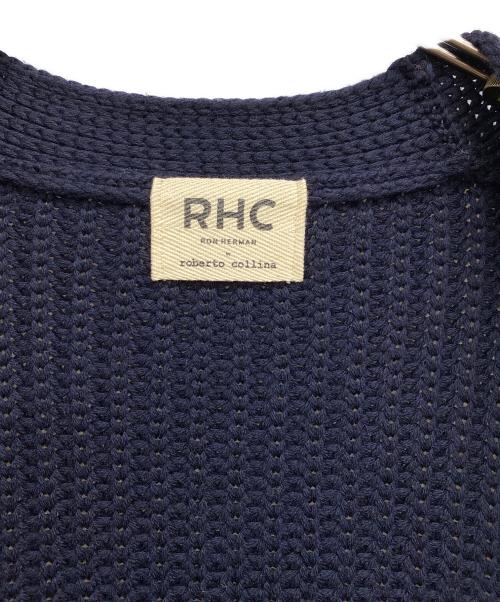 RHC Ron Herman（アールエイチシー ロンハーマン）RHC Ron Herman (アールエイチシー ロンハーマン) ウールニットカーディガン ネイビー サイズ:Mの古着・服飾アイテム